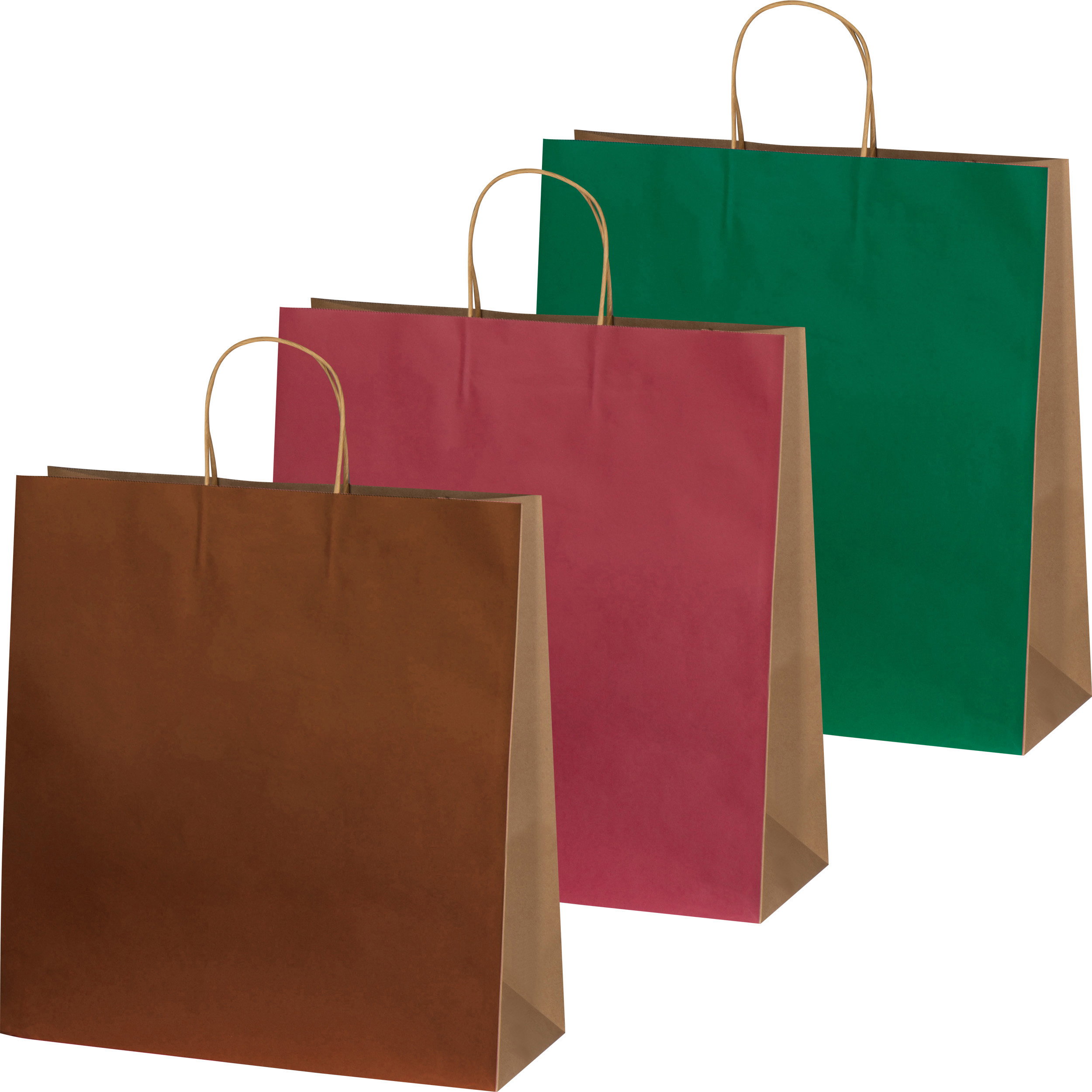 Recycelte Papiertasche groß GUS