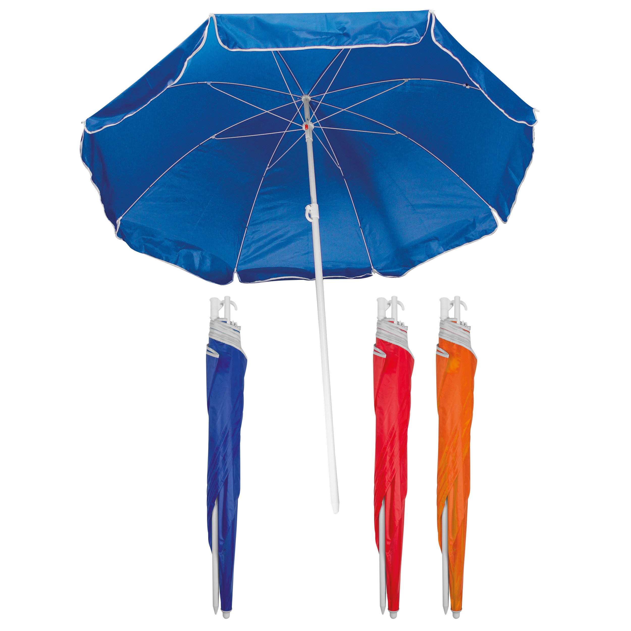 Parasol in a transparent bag