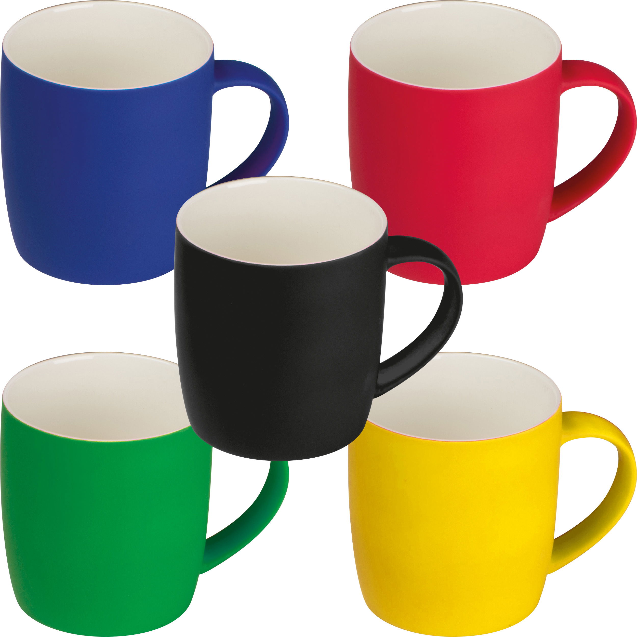 Tasse caoutchoutée