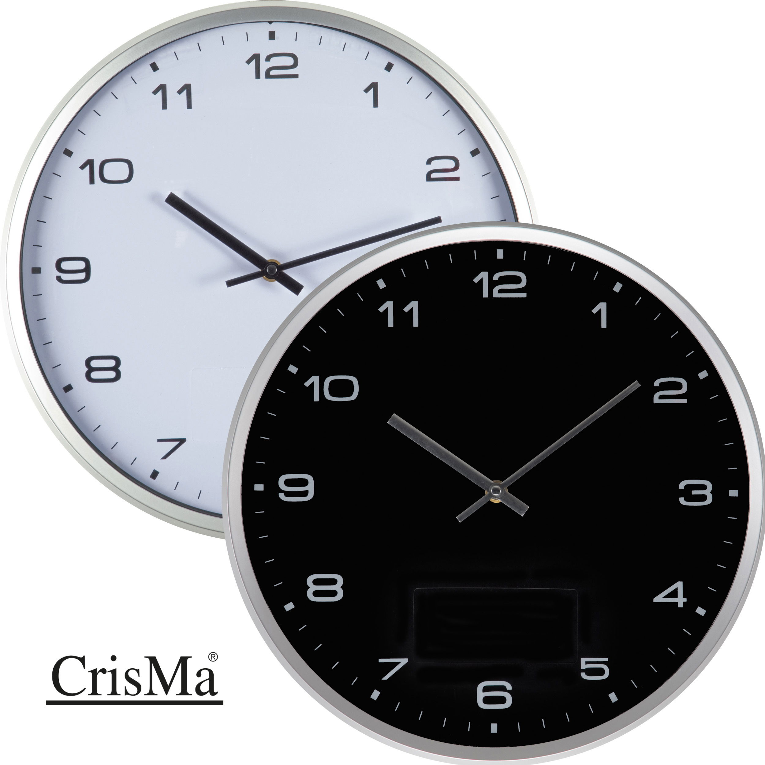 Wanduhr mit Click System
