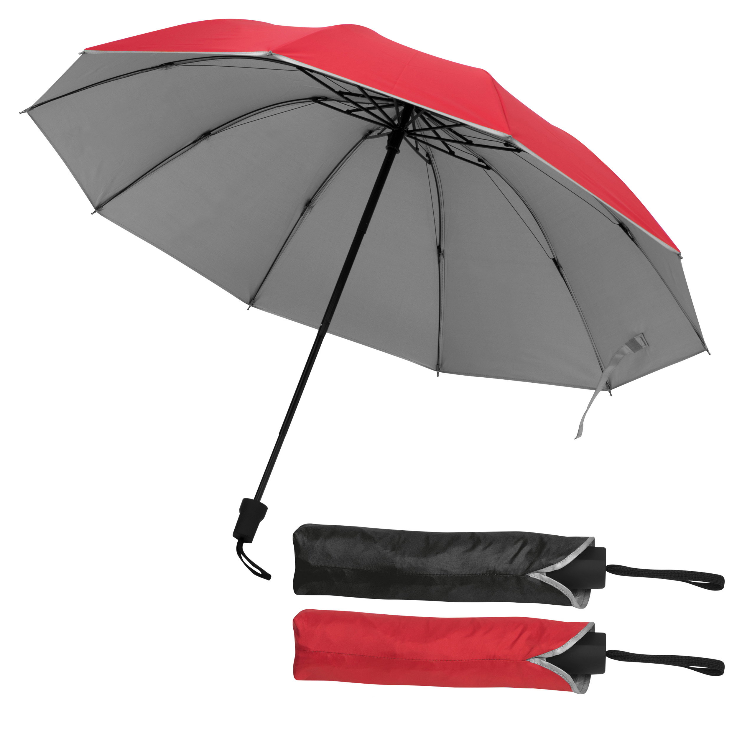 Parapluie avec intérieur argenté