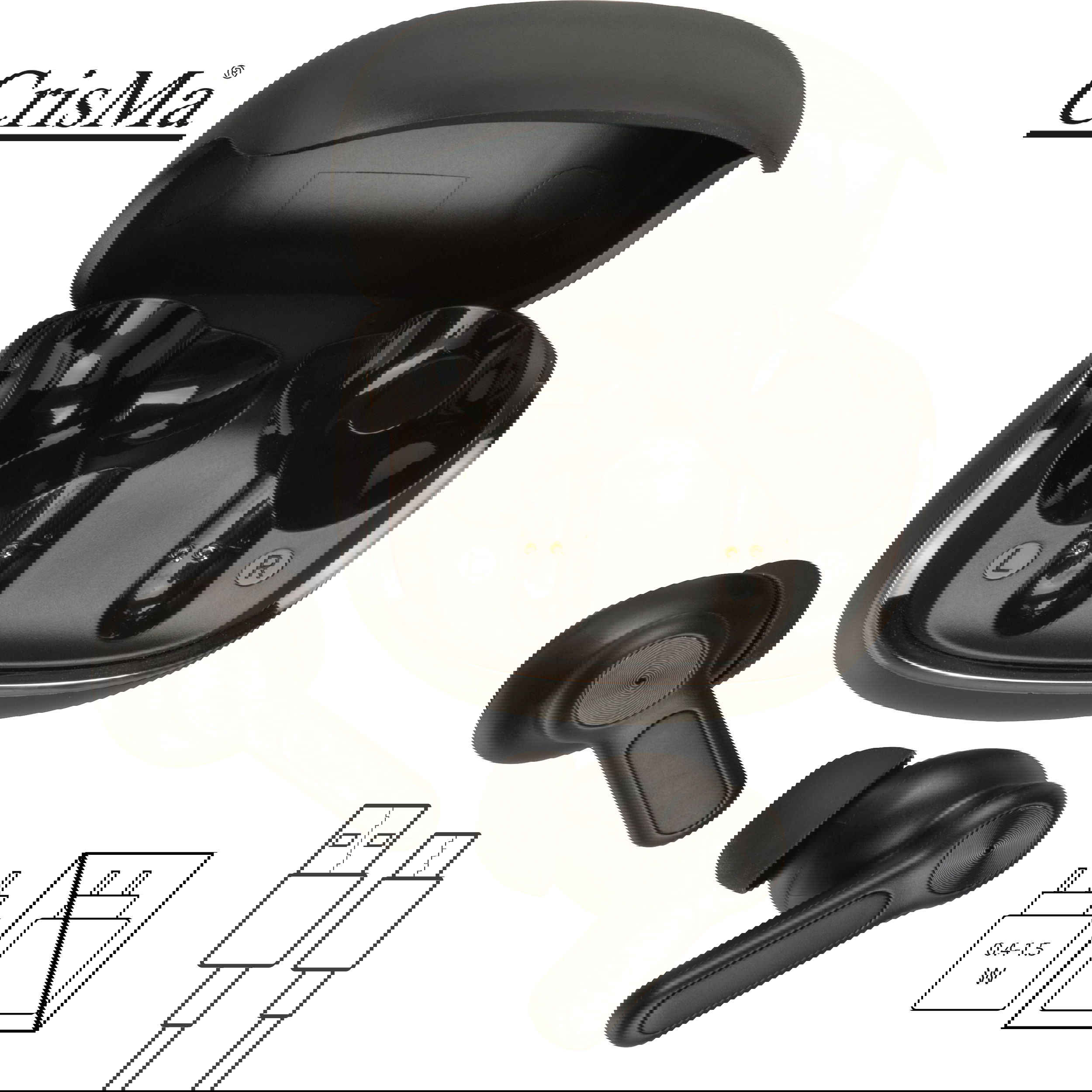 CrisMa Bluetooth Kopfhörer in Ladeetui