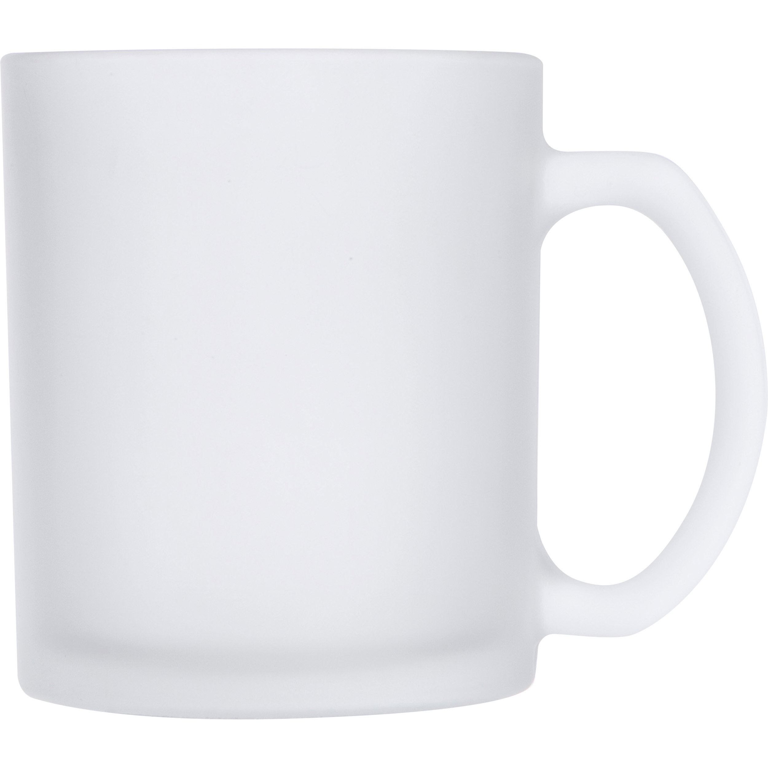 Sublimationstasse aus gefrostetem Glas LEA