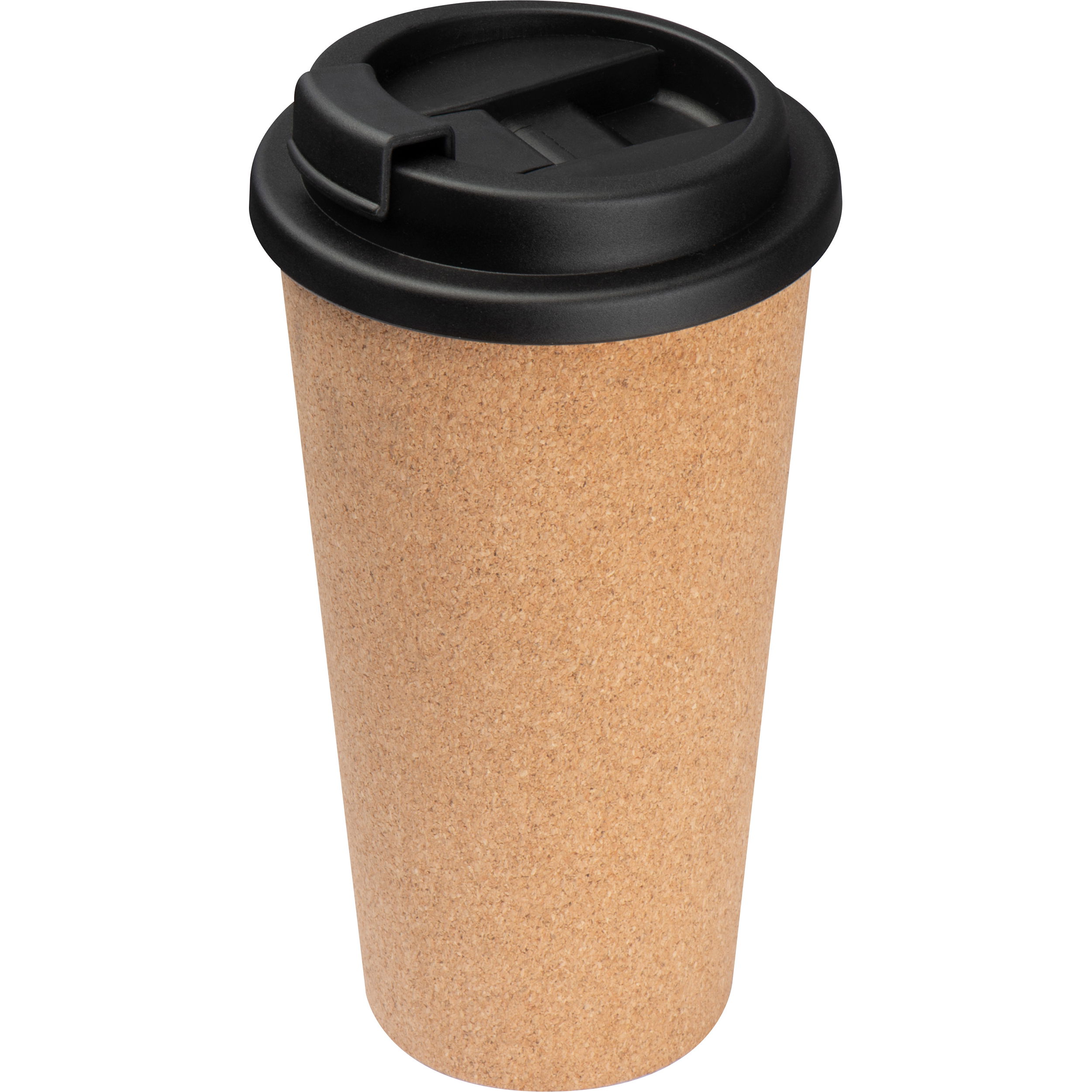 Taza estanca doble pared con revestimiento de corcho