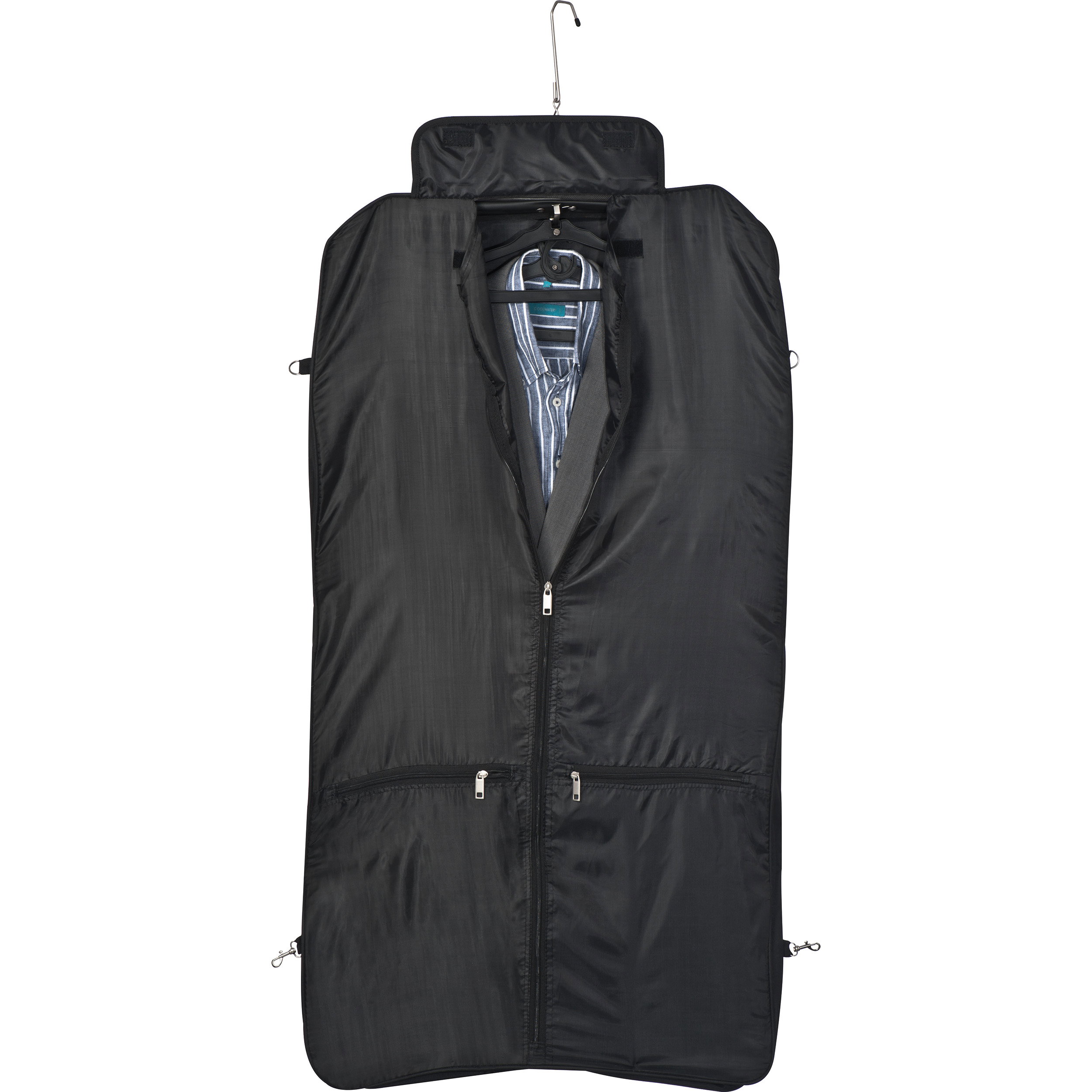 Kleidersack aus Polyester mit Metallschild CLARISSA
