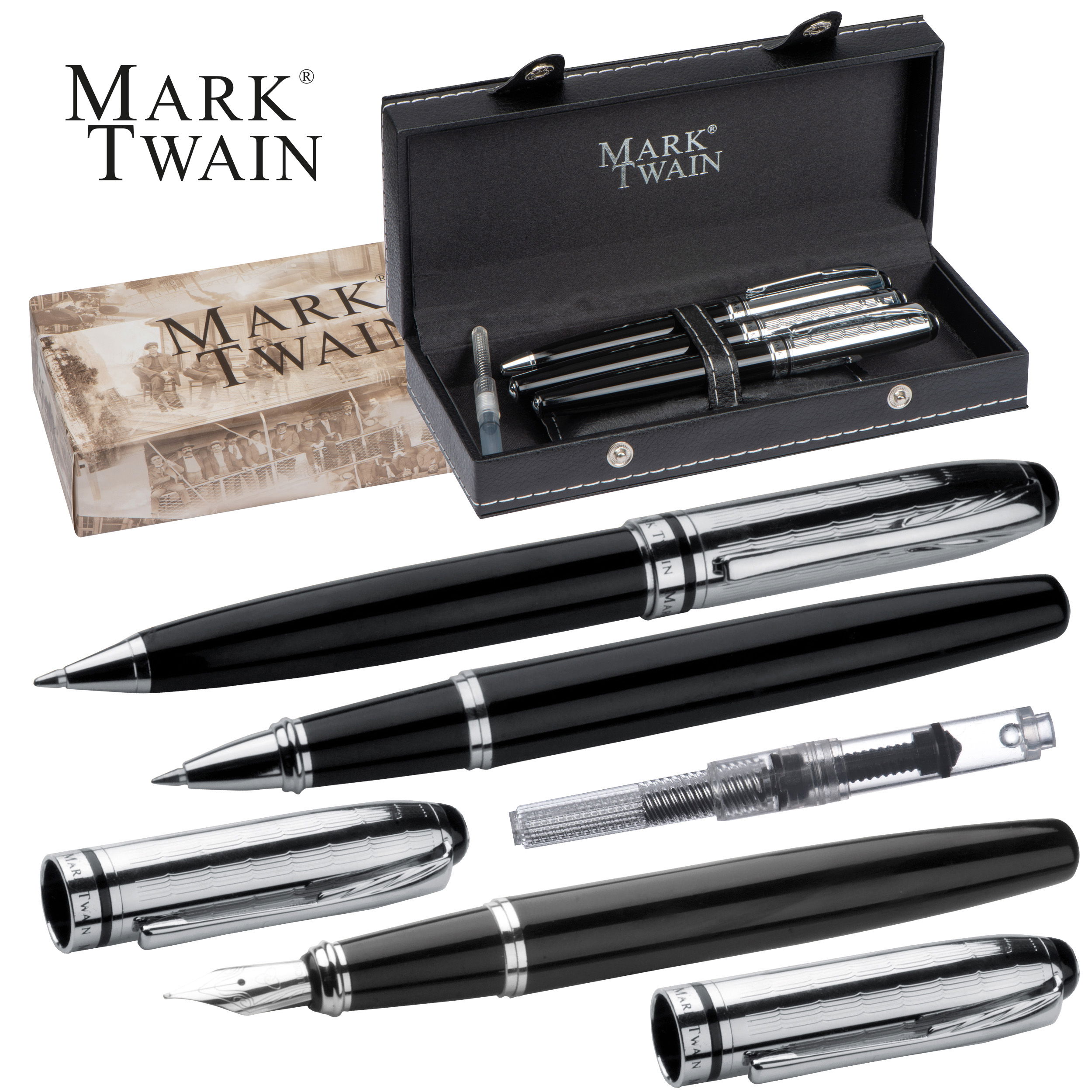 Mark Twain Schreibset